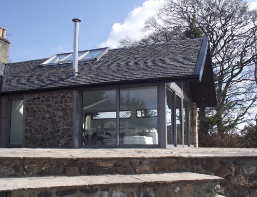 Extension to listed building in Dunlop, Ayrshire
